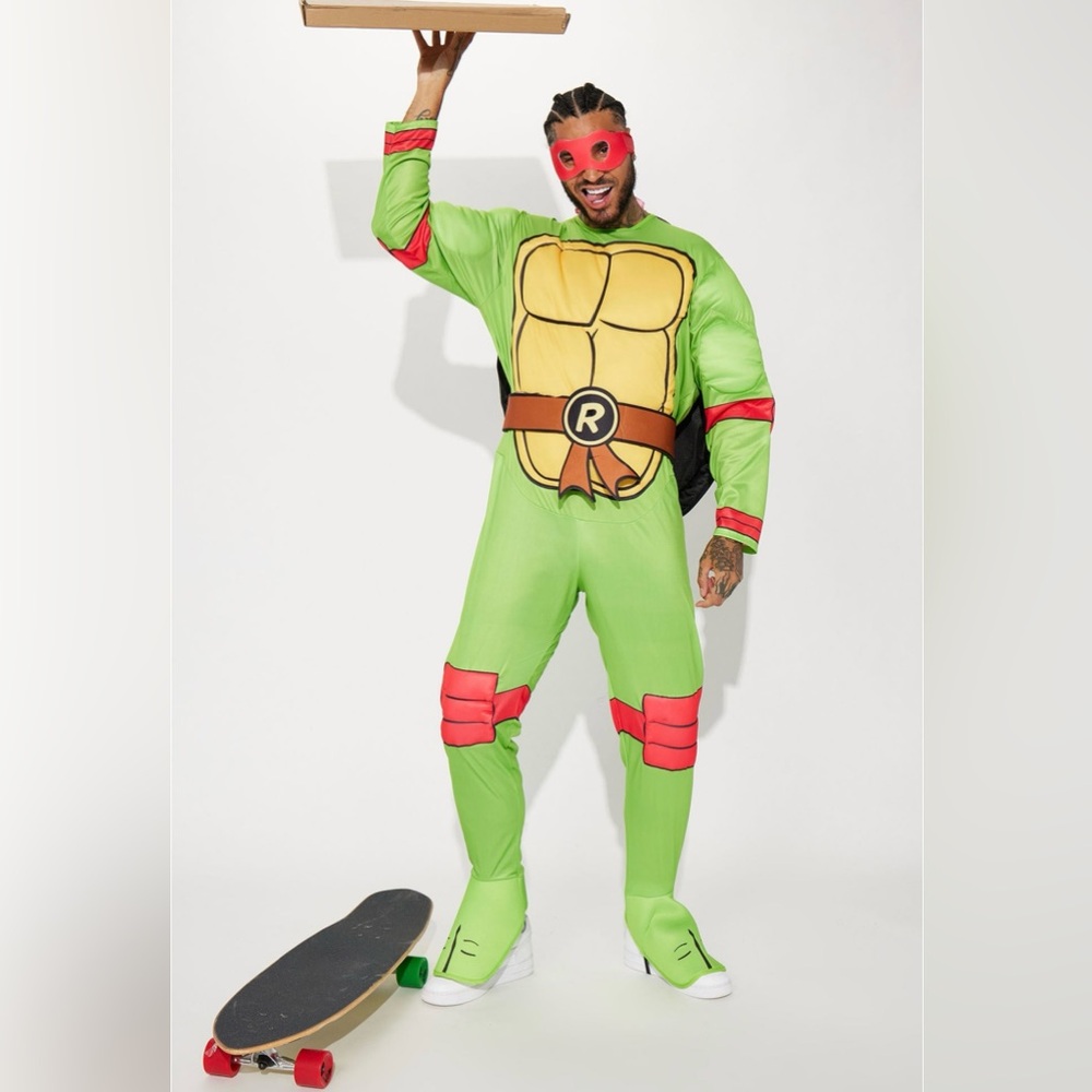 Ninja turtles costume, used once. Like new!